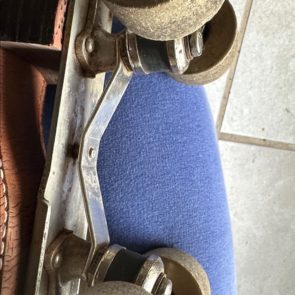 1970’s Betty Little Hyde White leather Classic Roller Skates. 10” Sz 8-9? - Picture 11 of 14